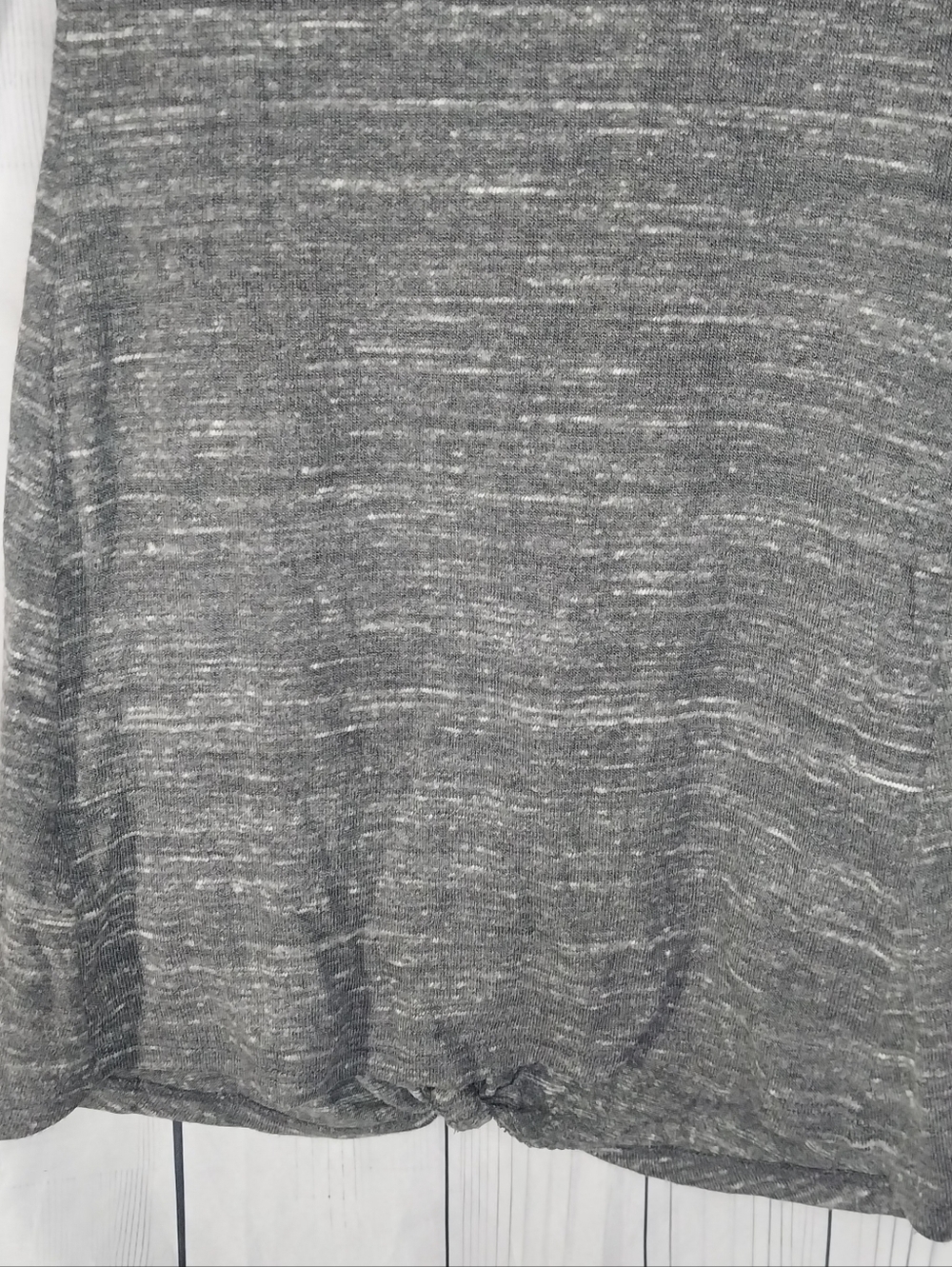 Dolan Athropologie Gray Knit Long-Sleeve Cozy Soft Twist-Hem Casual Chic Dress - Picture 8 of 9